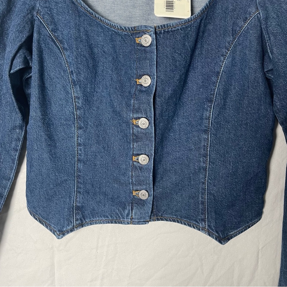 Levi’s Weston Denim Corset - Picture 4 of 11
